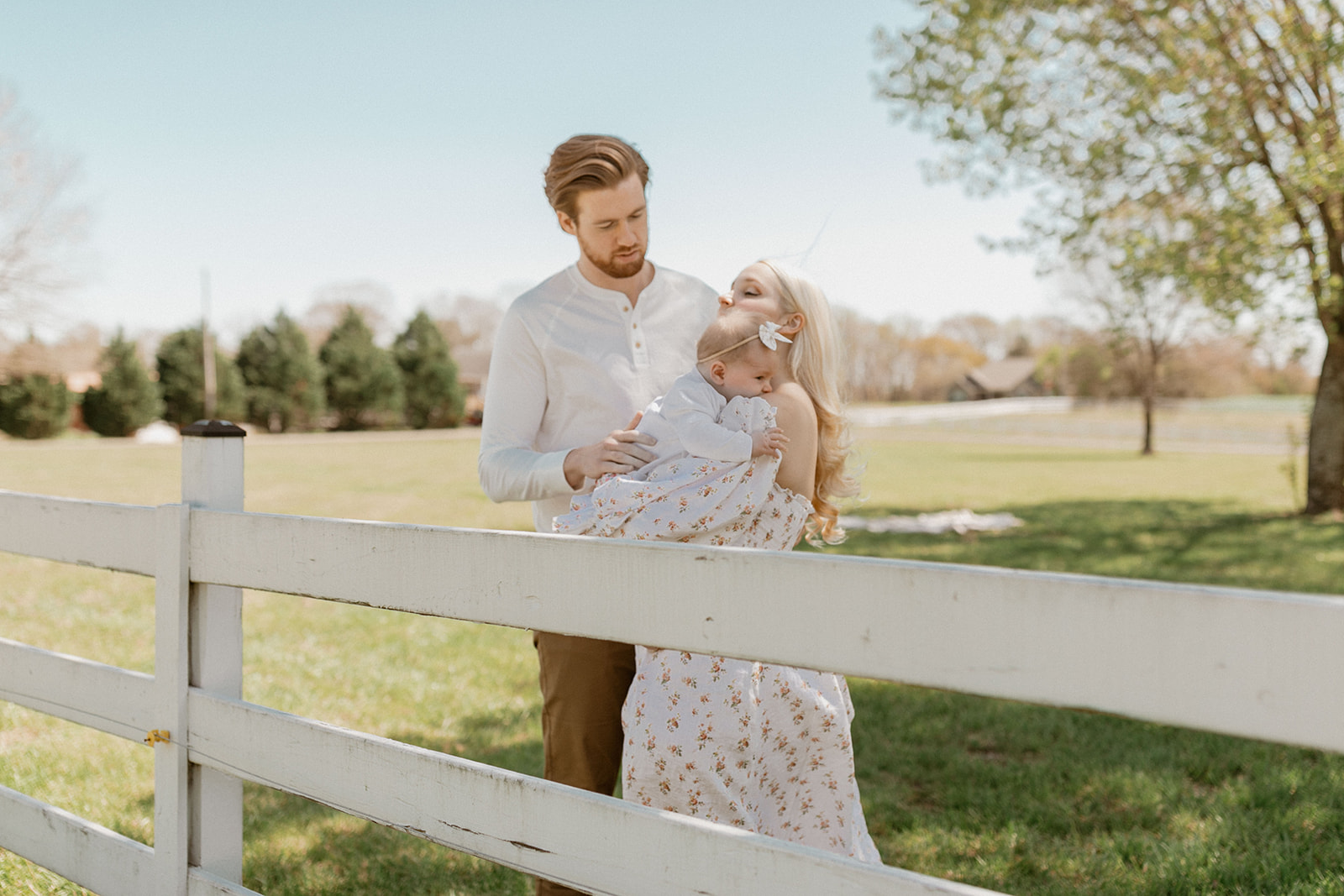 Spring Mini Sessions at O'Connor Farms in Monroe, NC.
